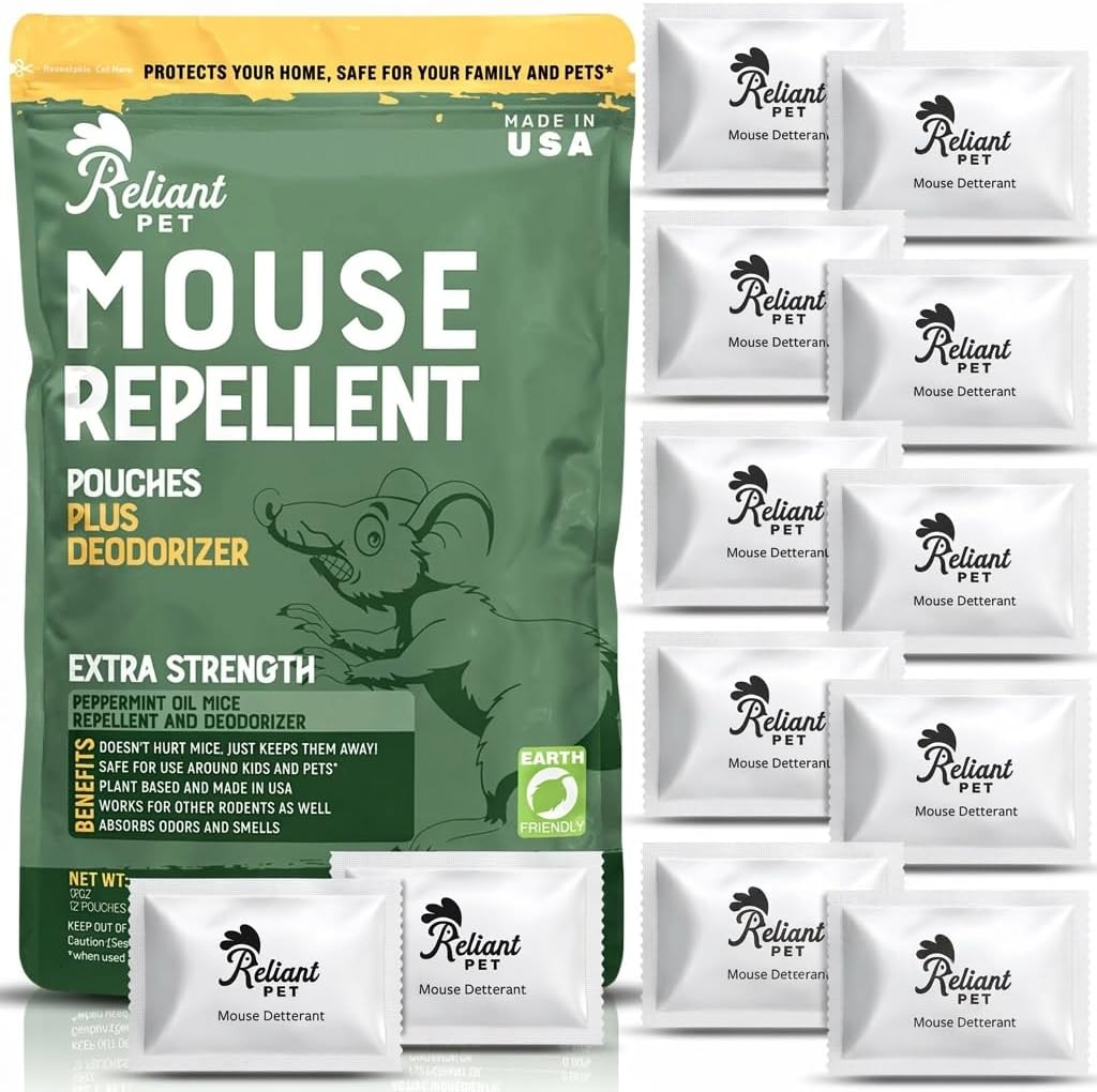 MouseGuard™ – Natural Mouse Repellent Pouches