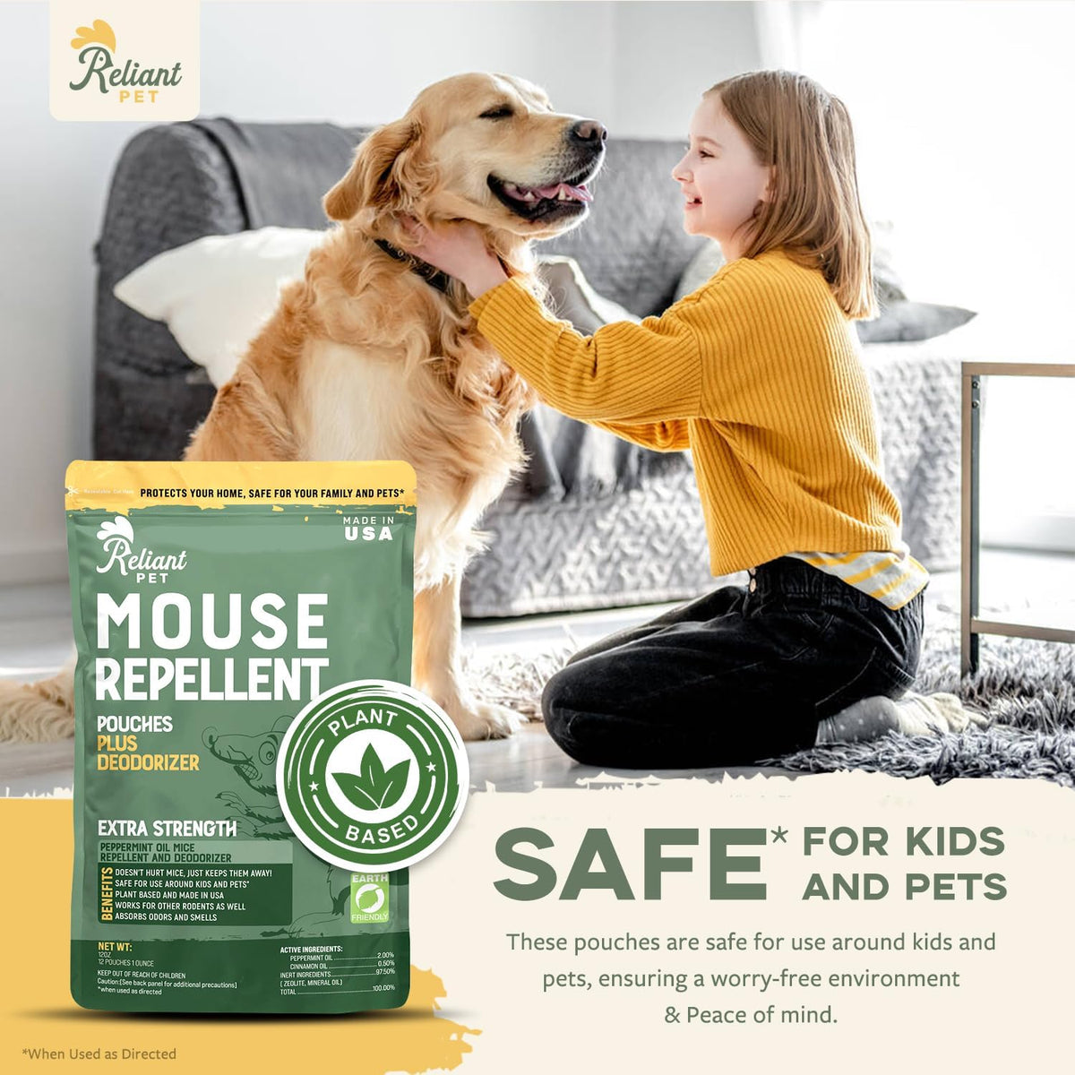 MouseGuard™ – Natural Mouse Repellent Pouches