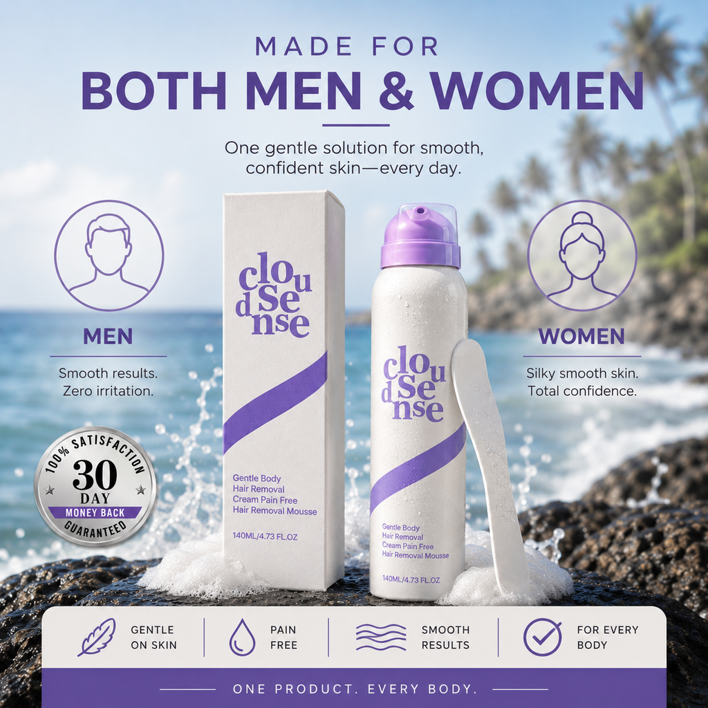 Instant Hair Removal Mousse | Smooth, Hair-Free Skin in Minutes