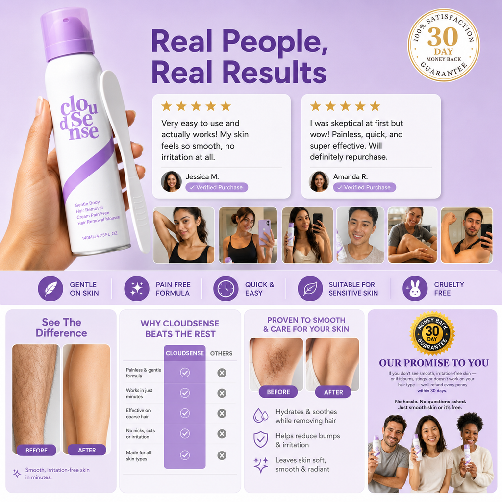 Instant Hair Removal Mousse
