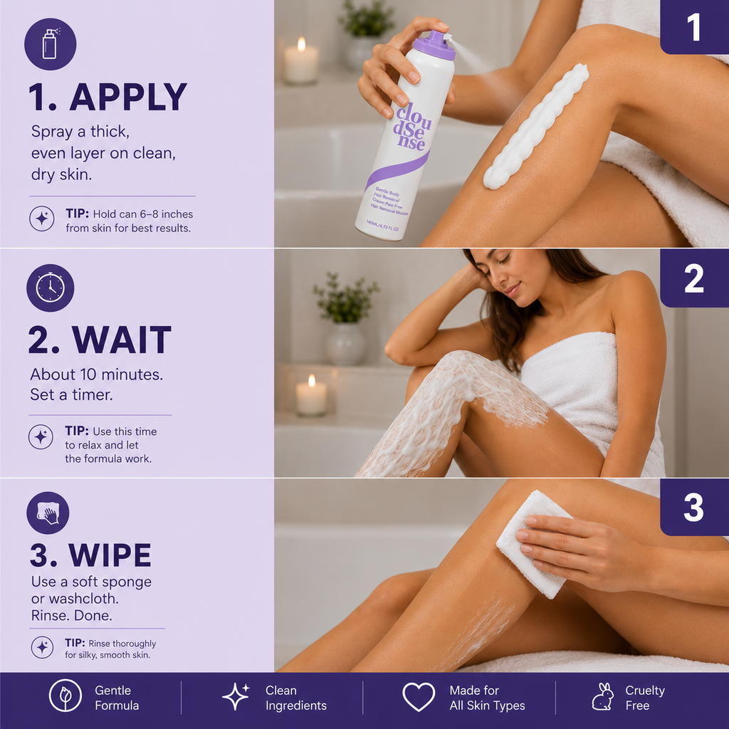 Instant Hair Removal Mousse